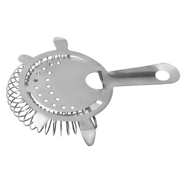 (6 pezzi) Colino da bar - Acciaio inox - Ø 80 mm