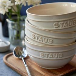 STAUB| Ceramic Bowl – Ivory White - Ø 140 mm - Antique Glaze