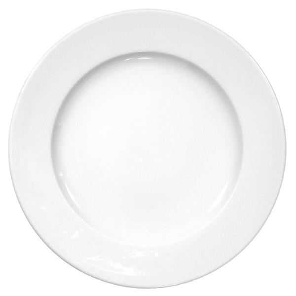 (6 pieces) SELTMANN WEIDEN | Meran Basic Side Plates – Flat – Ø 280 mm – White Porcelain – Ovenproof