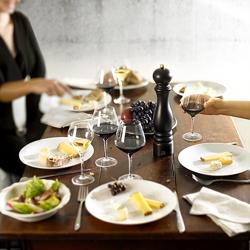 (3 pieces) PEUGEOT | PARIS - Pepper mill - wooden chocolate - Height: 400mm