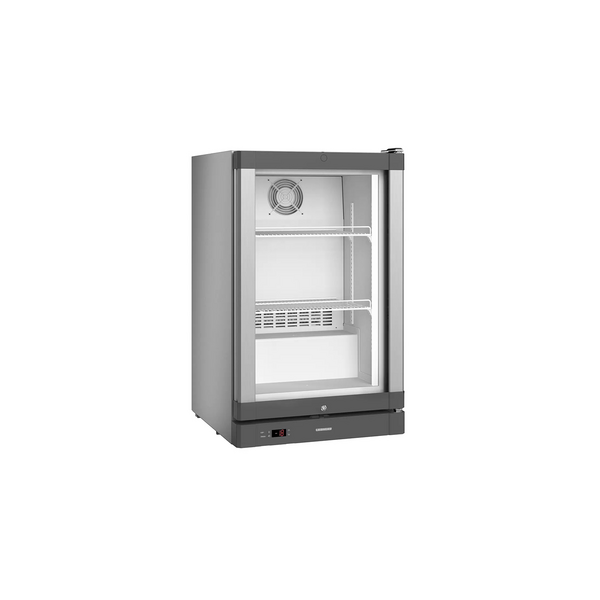 LIEBHERR | Congelador bajo encimera - 66 litros - con 1 puerta de cristal - plata