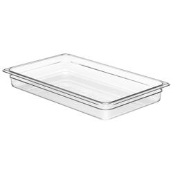 (6 pieces) CAMBRO | Camview® Gastronorm Container 1/1 Copolymer - Clear – 65 mm - BPA-free