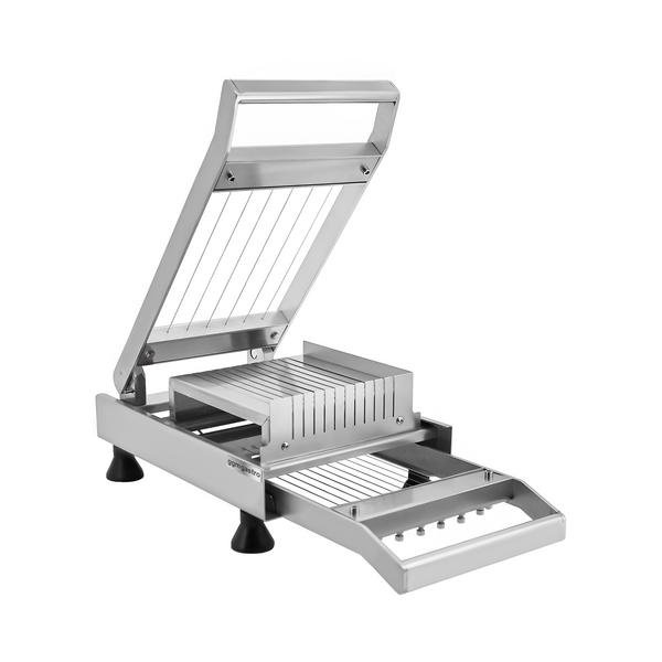 Cuțit tăiat praline - tip chitară - Distanță sârmă: 14 & 28 mm - incl. 2 cadru tăietor ciocolată