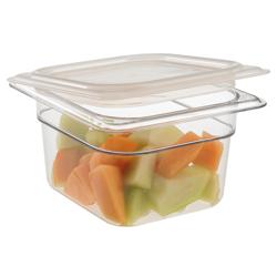 (6 Stück) CAMBRO | Camview® - Copolymer-Behälter GN 1/6 - Transparent - Höhe: 100mm - BPA-Frei