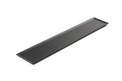 Vassoio da presentazione - Polipropilene - 600x199x8mm - Nero