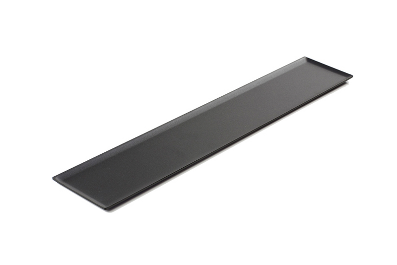 Plateau de pâtisserie et de présentation - 600x200mm - Noir        