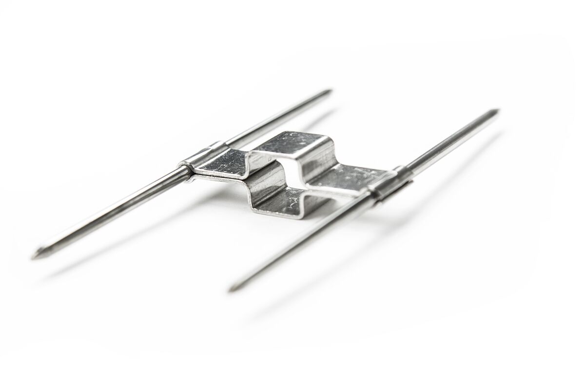 Double Skewer for Chicken Rotisseries - 55x138x15mm - Stainless Steel - compatible with GM, HGEM & EM series - ESOSM01