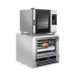 El- Kombiugn - Touch - 7'' pekskärm - 5x GN 1/1 - inkl. Schockfroster 5x GN 1/1 - inkl. Kärntemperaturnål, USB & HACCP