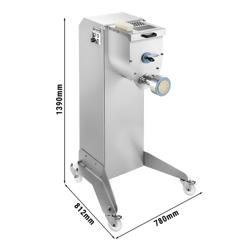 Macchina per pasta fresca elettrica professionale con vasca impastatrice integrata - 2250W - Ø 110mm