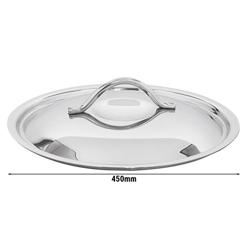 Topfdeckel - Edelstahl - Ø 450mm 