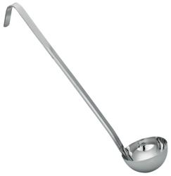 Servis Kaşıkları / Kepçeler - Deliksiz - 0,24 Liter - Uzunluk: 375 mm