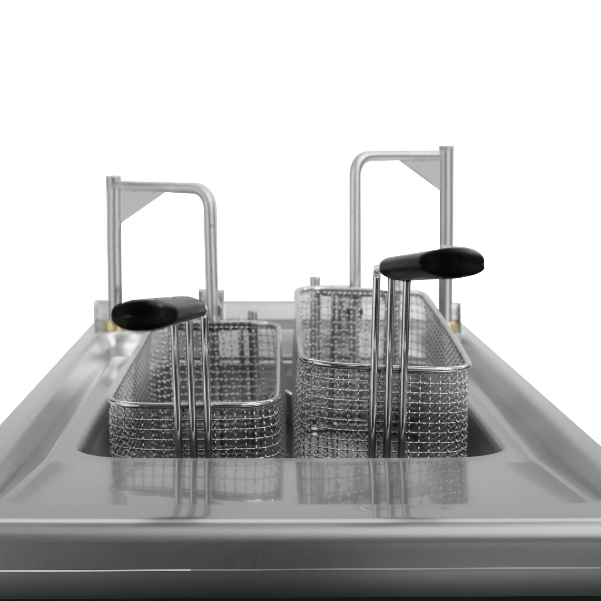 Friteuse électrique – 22 litres – 22 kW – avec levage automatique du panier et système de filtration d’huile