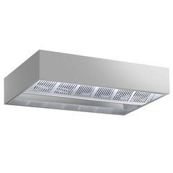Indukciós mennyezeti motorháztető - 3,0m - szűrővel és LED lámpával