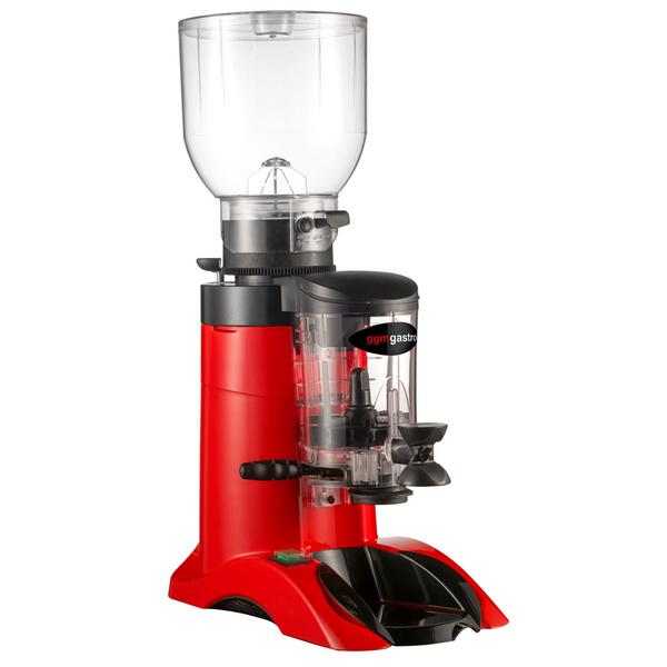 Espresso Kahve Değirmeni - 2kg - 63dB - Dozaj Hazneli - Kırmızı