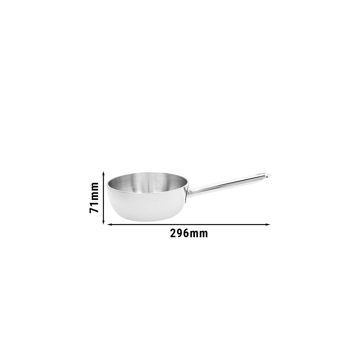 DEMEYERE | APOLLO 7 - Sauteuse - conique - Ø 140 mm -  inox