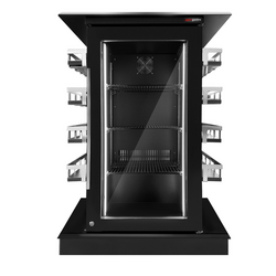 Conferentiekoelkast - 820mm - 110 liter - met 1 glazen vleugeldeur