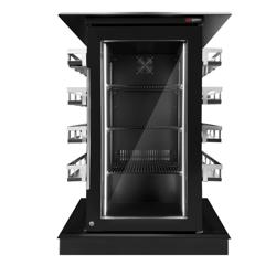Drankenkoelkast - 820mm - 110L - digitaal display - met 1 glasdeur & LED-interieurverlichting