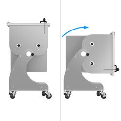 Електричний фаршеміс - 50 кг - 1,5 кВт - 1400 об/хв