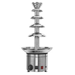 Fuente de chocolate PROFESIONAL de acero inoxidable AISI 304 - 280W - 5 niveles - Capacidad:6kg - Altura:700mm