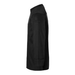 (6 stuks) KARLOWSKY | Lange Mouw Kokshemd - Zwart - maat: 4XL
