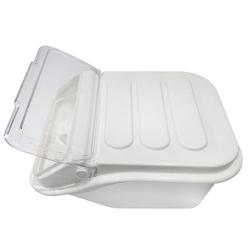 Bac à ingrédients - 8L - Polypropylène (PP) - Blanc - Empilable