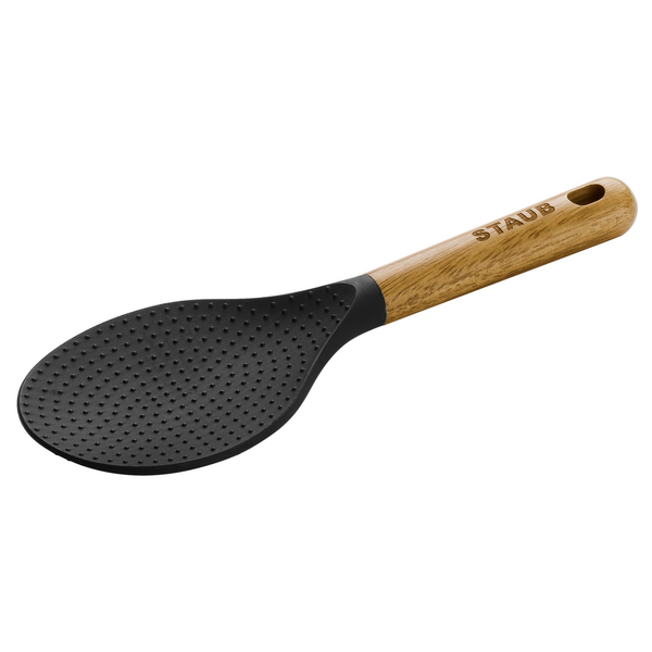 STAUB | Rijstlepel - 220mm - Silicone - Zwart