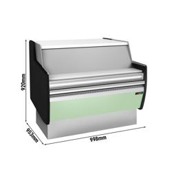 Comptoir de caisse - 990 mm - Panneau frontal vert clair