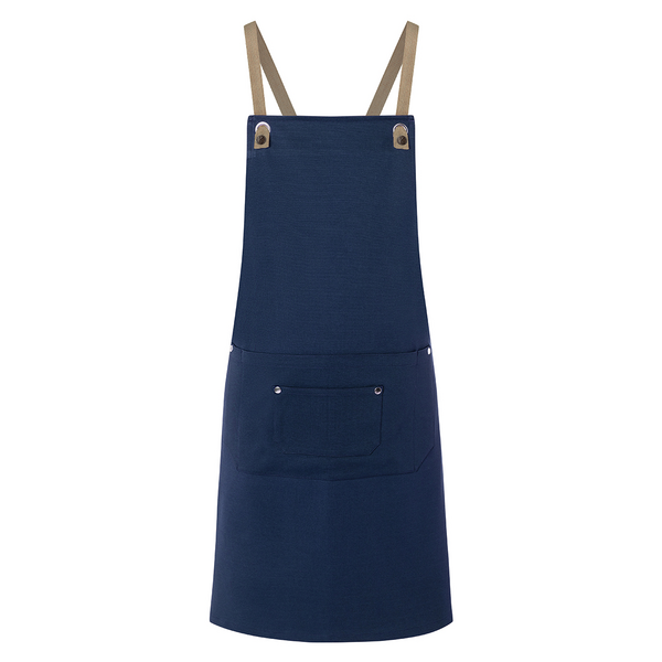 Karlowsky - Delantal con peto Urban-Nature - Azul acero
