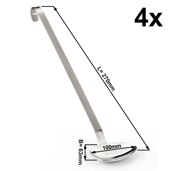 (4 Adet) Sos Kaşığı - Ø 63mm
