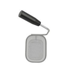 Cesto para cozedor de massa - GN 1/6 - 140x105x200mm - Aço inoxidável - compatível com ENB363P, ENB663P, ENB669P, ENB479P, GNB479E, GNB879E - com pega em plástico ergonómica