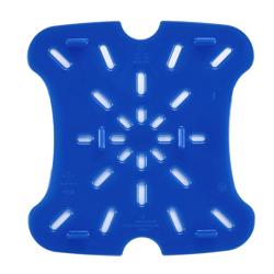 (6 pieces) CAMBRO | Commercial CamSquares FreshPro Drain Shelf – Blue – 11.4L/17.2L/20.8L