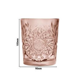 (6 st) Allround dricksglas - HOBSTAR - 350 ml - Rosa