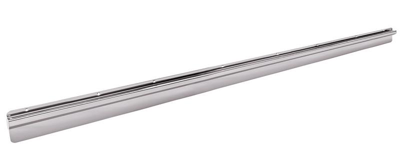 Receipt rail made of stainless steel - 120 cm | Note holder | Clip rail | Receipt rail | Note rail