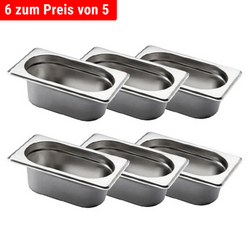 GN-Posuda 1/9 od nehrđajućeg čelika - Visina: 65 mm