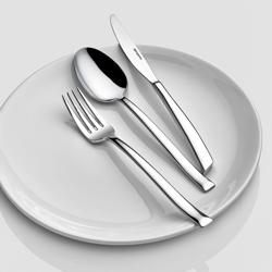 (12 pcs) Table knife - Stella - 13/0 stainless steel - 235mm - Mirror