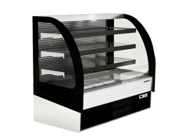 Étagère réfrigérée murale - 1290 mm - 365 litres - avec 3 étagères - arrière fermé