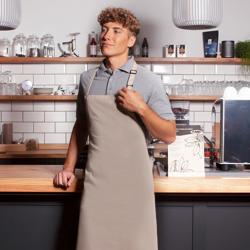 KARLOWSKY | Tablier à bavette Basic - Sable