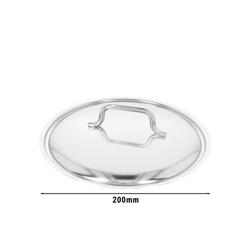 DEMEYERE | Apollo 7 Stainless Steel Lid – Ø 20 cm - Oven-Safe, Tight Seal