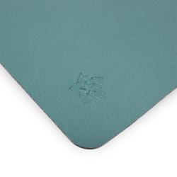 (144 st.) Bordstabletter James - elegant läderlook - 33 x 46 cm - Eukalyptus