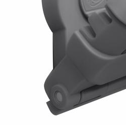 Cambiador de pared - 0,86 x 0,50 m - gris