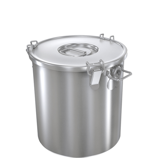 Kapaklı yemek taşıma kabı - Ø 240mm - 12 litre