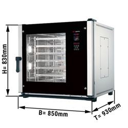 6x EN 600x400 - فرن كومبي بخاري للمخابز - ديجيتال 