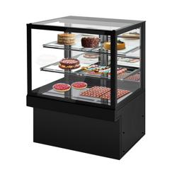 Cake & Pastry Display Fridge – 1300mm Width - 5 Shelves - Mirror-Glass Doors - +4 to +6 °C