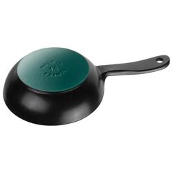 STAUB | PANS - Serpenyő - Ø 160mm - Öntöttvas - Fekete | kerek