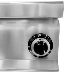 Fogón de gas - 1 quemador (8.65 kW) 