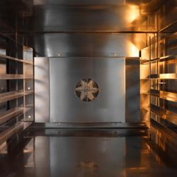 Bäckerei-Heißluftofen mit Dampffunktion - Touch - 10x EN 600x400 - inkl. Gärschrank