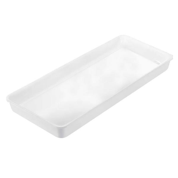 Uppläggningsfat - Plast - 530x200x40 mm - Vit