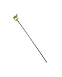 (50 pieces) Büyük Hayvan Şiş BBQ/Grill Meat Skewers – Stainless Steel - Food-Safe