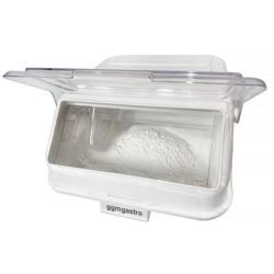 Recipiente para ingredientes - 486x593x432mm - Polipropileno - Branco - Empilhável