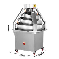 Arrotondatrice a cono - 550 Watt - Intervallo di peso: ~50-200g - max. 2400 pezzi/ora